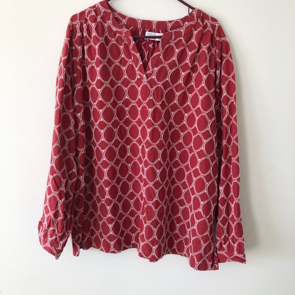 Time & Tru Pop Over Top